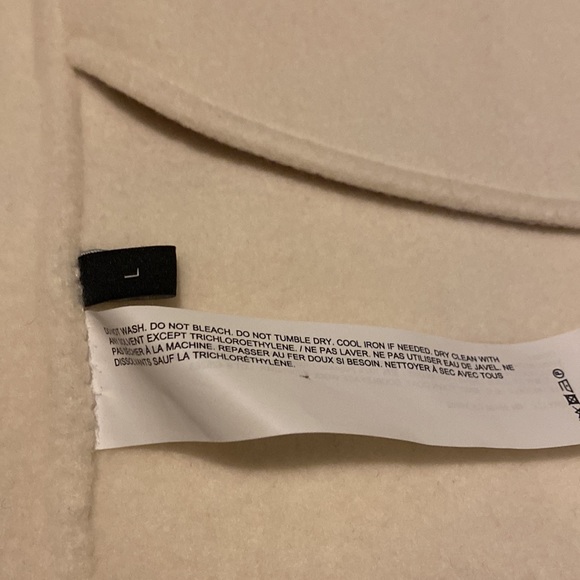 Theory oversized double-faced wool coat, perfect new condition. - Picture 7 of 7